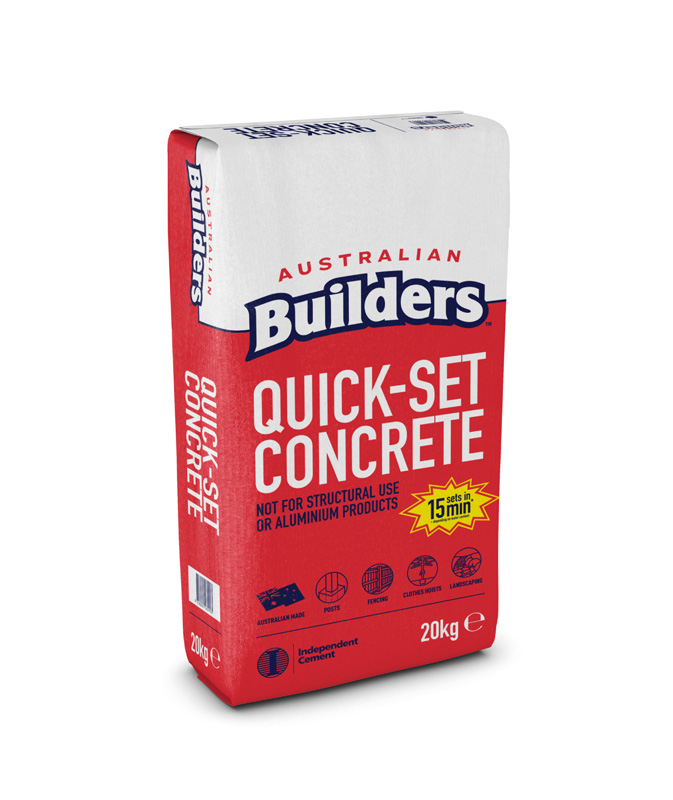 QUICK SET CONCRETE MIX™ - Independent Cement & Lime Group